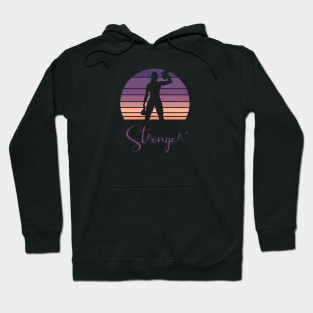 Sunset Strong women Hoodie